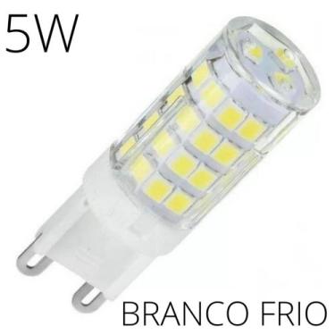 Imagem de Lampada Led Halopin G9 5w Para Lustre Arandela - 110v 6000k - Bela Hom