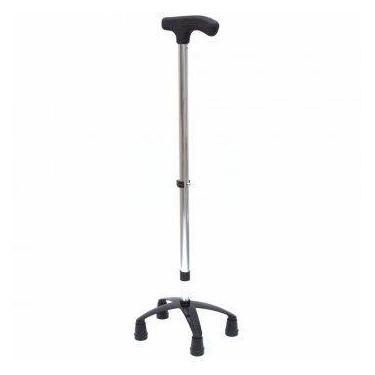 Imagem de Bastão em alumínio 04 pontas natural sequencial - Pé de Apoio