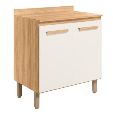 Imagem de Balcão 2 Portas (Com Tampo) 80cm Intenza - SSX Multicoisas - Nicioli, 