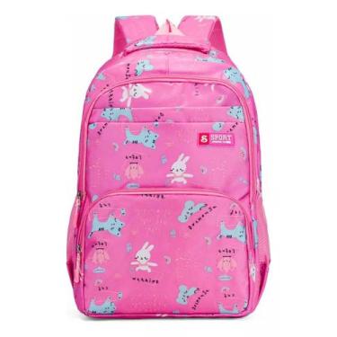 Imagem de Mochila Escolar Feminina Viagem Bolsa Estudantes Nova Coleção 23308 - 