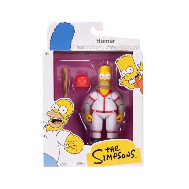 Imagem de Boneco Homer 12cm com Bastão de Baseball - Os Simpsons