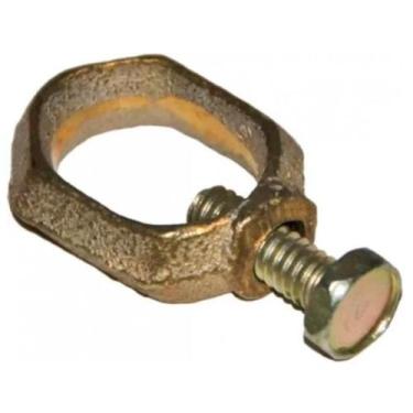 Imagem de Conector Metálico / Cobreado com Parafuso para Haste de Aterramento, T