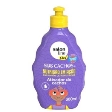 Imagem de Ativador de Cachos SOS Cachos Kids Nutrição em Ação 300ml - Salon Line