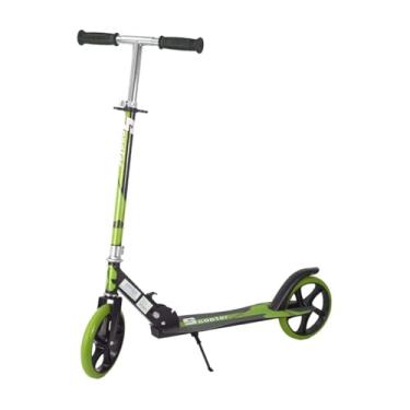 Imagem de Patinete Infantil Juvenil Dobrável E Ajustável Rodas 20cm Scooter - Verde