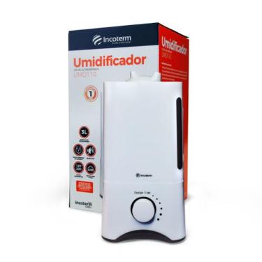 Imagem de Umidificador De Ar Ultrassônico Umd110 Branco 3l Bivolt - INCOTERM, Bi