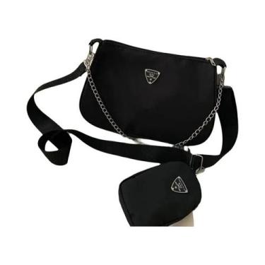 Imagem de Bolsa Transversal Feminina De Nylon, Casual E Portátil, Para Estudante