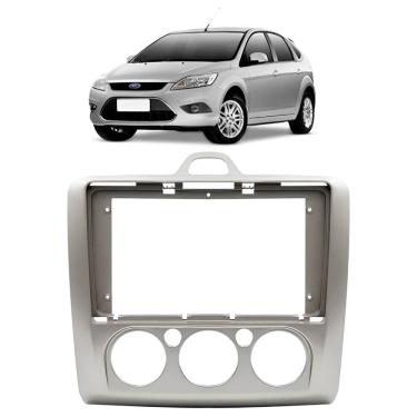 Imagem de Moldura Painel Central Multimidia 9 Polegadas Focus Ar Analógico 2009 à 2013 Som