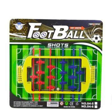 Imagem de Mesa de Pebolim 24x16cm Infantil - Tudo em Caixa