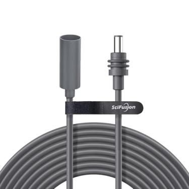 Imagem de Starlink Mini cabo de extensão de 10 m, à prova d'água DC5521 macho para fêmea, cabo de extensão CC 18AWG, mini cabo de alimentação Starlink para ambientes externos, trailers, telhado, acessórios