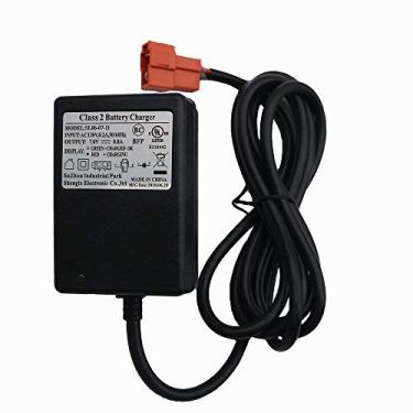 Imagem de Carregador de 6 V para crianças de 6 V, 7 V 0,8 A, carregador de bateria de 6 volts, para crianças Trax Disney Princesa, Quad Disney's Frozen Minnie Kid Trax Moto ATV Audi R8 Spyder BMW X6 i8 Avigo