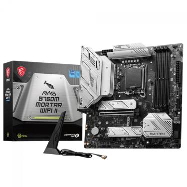Imagem de Placa Mãe MSI MAG B760M Mortar WiFi DDR4 Socket LGA 1700