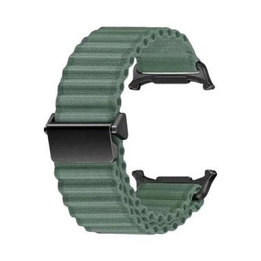 Imagem de Pulseira De Nylon Ocean De 47mm Com Ajuste Rápido Para Acessórios Do S