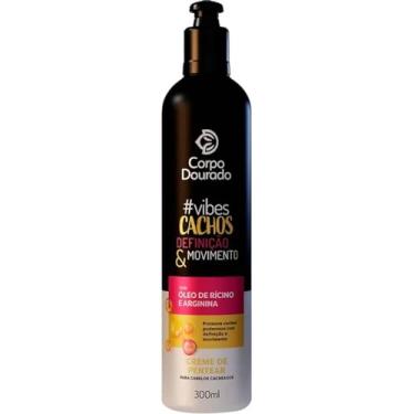 Imagem de Corpo Dourado Vibes Definição - Creme de Pentear Cachos Rícino e Arginina 300ml