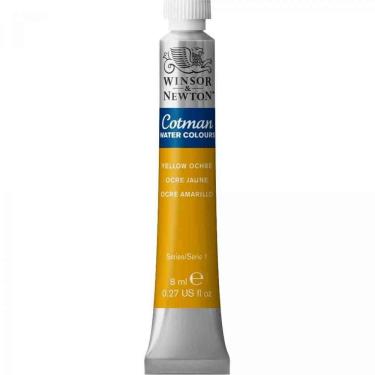 Imagem de Aquarela Cotman W&N Tubo 744 Yellow Ochre 8Ml