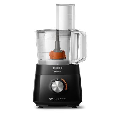 Imagem de Multiprocessador de Alimentos Philips Walita S100 PC HR7304/90 1000W 2 Velocidades Liquidificador 2L Preto 