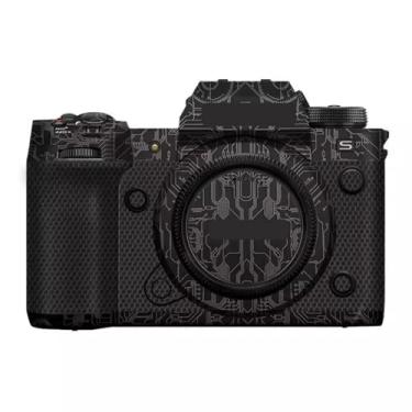 Imagem de XH2 X-H2 XH2S Adesivo protetor do corpo da câmera película decalque para FujiFilm X-H2 XH2S filme de vinil espelhado (titânio circuito)