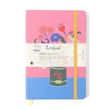 Imagem de CADERNETA CICEROS DOCE FLORADA PONTADO 14X21 LATA