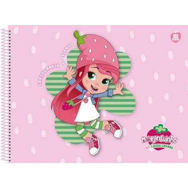 Imagem de Caderno Cartografia e Desenho Espiral Animativa, 60 folhas, Capa Dura, Moranguinho B