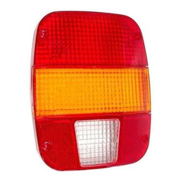 Imagem de Lente Lanterna Traseira Caminhão Ford Vw Troller Marmita