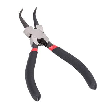 Imagem de ZAWELIYO Alicate de anel de pressão interno de 12 cm – Ferramenta removedor de anel de retenção de aço carbono SK-112-5A com cabo de borracha para reparos automotivos, máquinas e industriais