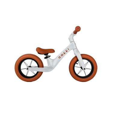 Imagem de Bicicleta Infantil Colli Balance Aro 12 - Quadro de Nylon, Rodas em Alumínio, Branca
