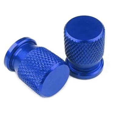 Imagem de Tampas de haste de válvula de pneu de roda de veículo CNC Dirt Bike Acessórios compatíveis com CRF 150 250 450 CRF150 R/F CR450 CRF230F CRF250 (sem logotipo azul)