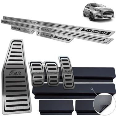 Imagem de Pedaleira Manual Soleira Descanso Preto New Fiesta Titanium