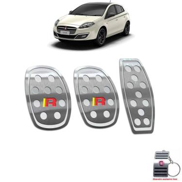 Imagem de Pedaleira Manual Fiat Bravo Sporting 2012 A 2016 Prata