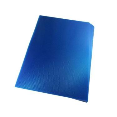 Imagem de Capa para encadernação Ofício Azul PP Line 0,30mm 100un - Lassane