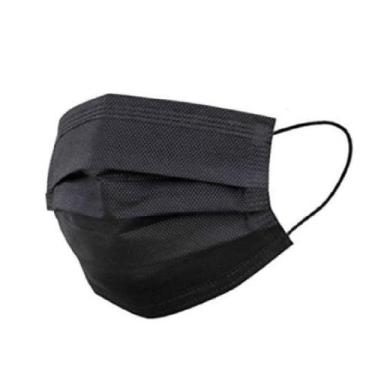 Imagem de Mascara Cirurgica Descartavel TNT Tripla Nobre Com Elastico Atóxica Nã