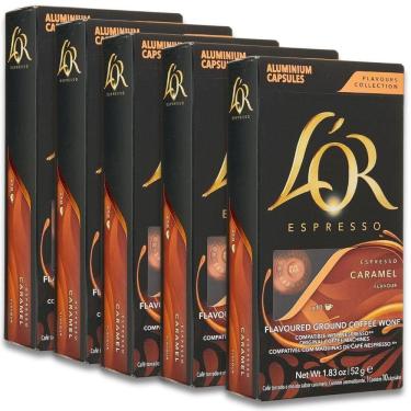 Imagem de Café Cápsulas Lor Nespresso Caramel Kit Com 50 Cápsulas