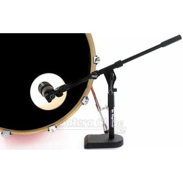 Imagem de Pedestal de Microfone de Bumbo On Stage Stands MS-7920B Girafa Articulada 022738