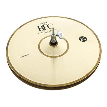 Imagem de Chimbal BFC Brazilian Finest Cymbals Versaliko Power Hihat 14¨ Brilliant Raw Edge BCPHH14 em Bronze
