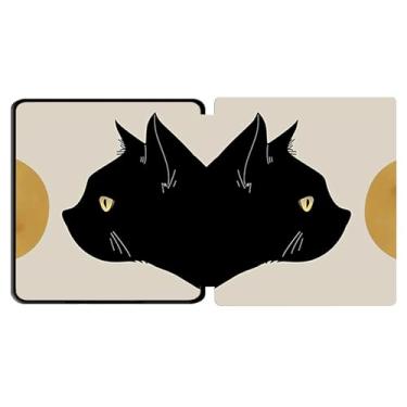 Imagem de Yzlvigrous Capa para Kindle Oasis 9/10ª Geração 2017/2019, Modelo: CW24WI/S8IN4O, TPU de 7 Polegadas TPU Tampa de Casca Traseira com Recurso de Vigília do Sono Automático