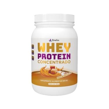 Imagem de Whey Protein Concentrado Doce de Leite 900 gramas Emellus