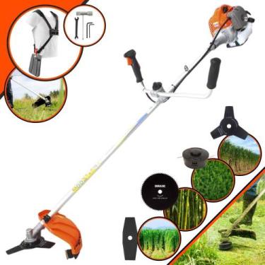 Imagem de Roçadeira Multifuncional Vulcan VR430P À Gasolina 43cc Motor 2T 1,7HP 