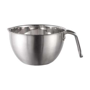 Imagem de YWJLQH Pote de fusão de aço inoxidável, tigela para derreter chocolate, sabonete, vela, caramelo