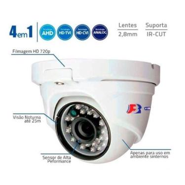 Imagem de Câmera FocusBras 720p 2,8mm 25mt FS-PDF1M Multi HD/HDCVI/HDTVI/AHD/ANA