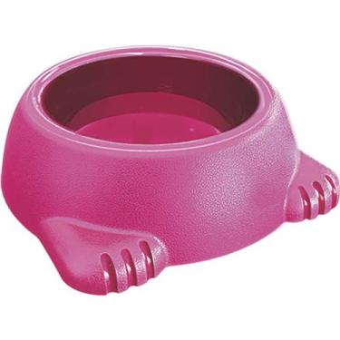 Imagem de comedouro plastico gla n01 - Furacão Pet, Rosa