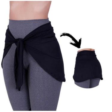 Imagem de tapa bumbum de amarrar feminino fitness - TB modas, Preto, ÚNICO