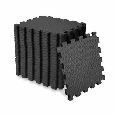 Imagem de SELLER Tapete de Encaixe em EVA – 18 peças 31×31 cm, 10mm espessura, superfície antiderrapante, modular tipo quebra-cabeça, piso infantil