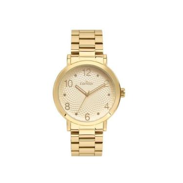 Imagem de Relógio Condor Feminino Copc21Jcu/4D Dourado Analogico