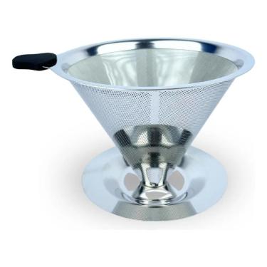 Imagem de Filtro Coador De Café Inox Sem Filtro De Papel 103