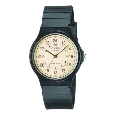 Imagem de Casio Relógio analógico clássico masculino MQ24-9B, bege, Bege, One Size, MQ-24-9B