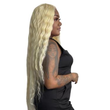 Imagem de Front Lace Peruca Cacheada Frisada Comprida 1 Metro + Cap - bbless, lo