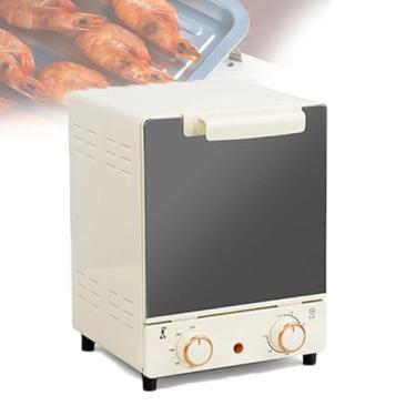 Imagem de Fritadeira A Ar Compacta De 750 W Para Preparo RáPido, Forno De 3 Camadas De 15 Litros, Controle De Temperatura Com Dois BotõEs, Faixa De Temperatura De 70 A 250 °C