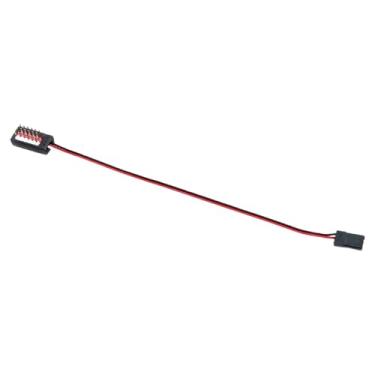Imagem de Generic Cabo de sinal de modelo de carro RC 208 mm Y Harness Fio de sinal para veículos de controle remoto de avião RC, 1 a 6
