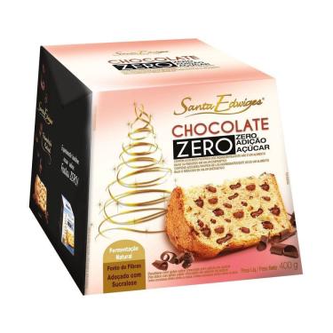 Imagem de Panettone Chocolate Zero Açúcar Santa Edwiges 400g