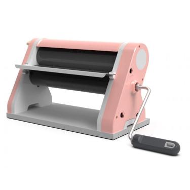 Imagem de Cilindro de Massas Manual Anodilar Antiaderente Rosa Estilo 28cm