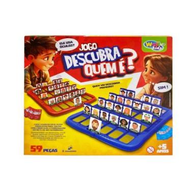 Imagem de Brinquedo educativo quem sou eu original jogo infantil mesa tabuleiro 